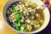 鲜蘑菇炖豆腐的做法-浙江菜经典家常菜谱