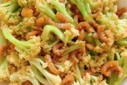如何制作地道的浙江菜-海米拌菜花
