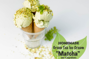 零失败抹茶冰淇淋食谱，无需冰淇淋机，日式家庭版