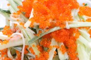 如何制作美味蟹盖沙律，清爽可口的家庭宴客凉菜