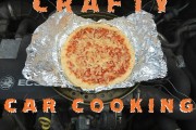 全球首创！13步教你用汽车引擎烤出完美披萨，户外烹饪新技能