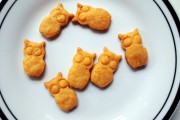 健康版金鱼猫头鹰饼干食谱，全麦芝士脆饼制作指南