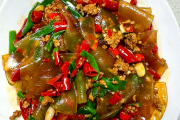 炒肉丝拉皮菜谱-鲁菜经典凉菜做法大全