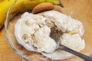 无需搅拌！5步制作香蕉布丁冰淇淋，家庭简易甜品食谱