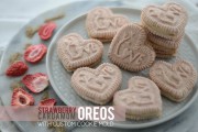 自制情人节限定，草莓豆蔻奥利奥饼干全攻略（含定制模具教程）