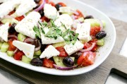 正宗希腊沙拉食谱，无生菜传统做法详解