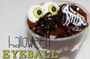 万圣节眼球三层甜点杯制作指南，创意派对甜品教程