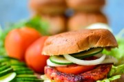 纯素红薯汉堡食谱，秋季限定的健康素食汉堡