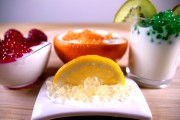 水果鱼子酱制作指南：分子料理甜点教程（橙子/柠檬/树莓/猕猴桃）