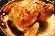 完美酥皮烤鸡食谱，家庭聚餐首选，香气四溢教程