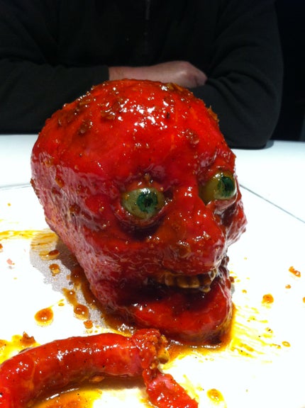 可食用人肉骷髅头