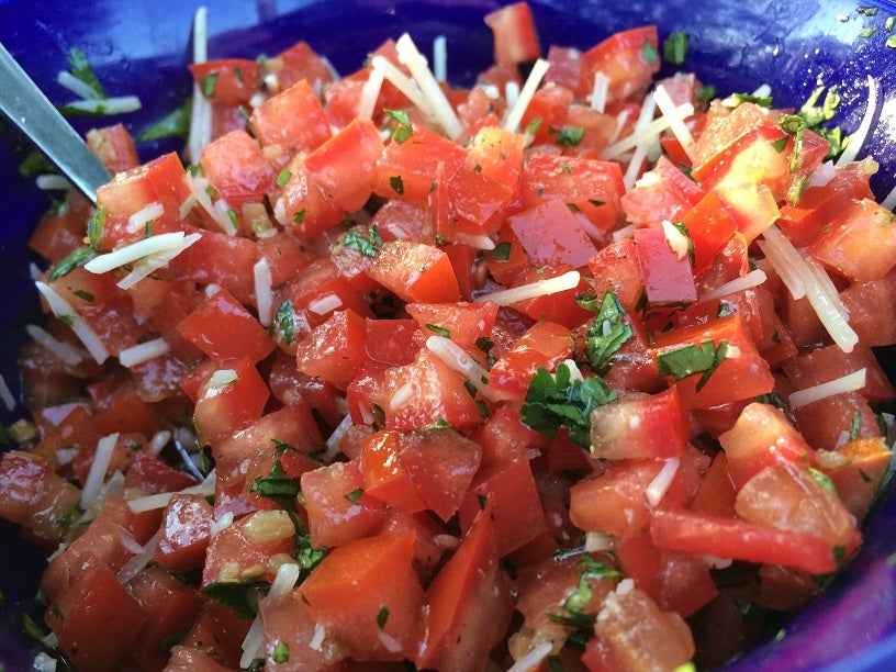 调制布鲁斯凯塔混合料