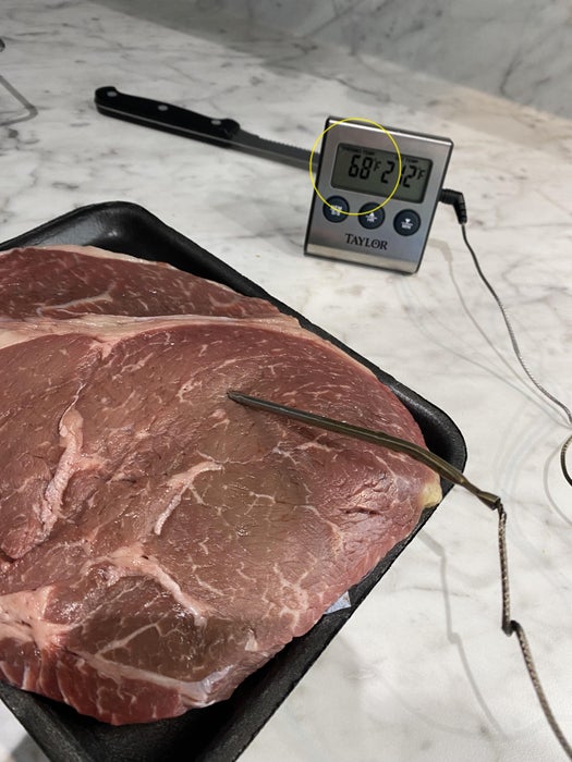 Letting Steak Raise to Room Temperature