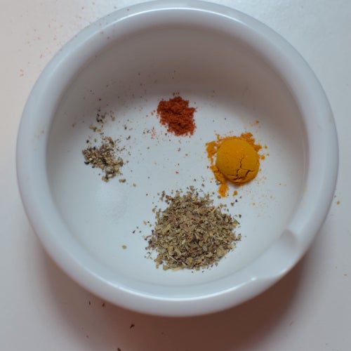 准备纯素汉堡饼