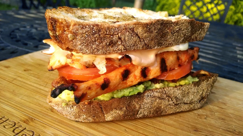 Sriracha Chicken Club