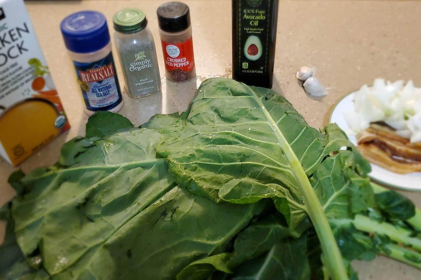 Side Dish: Collard Greens With Bacon