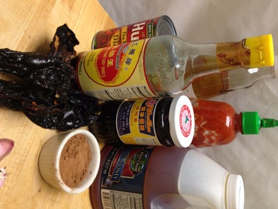 Preparing Chocolate Ancho Sauce