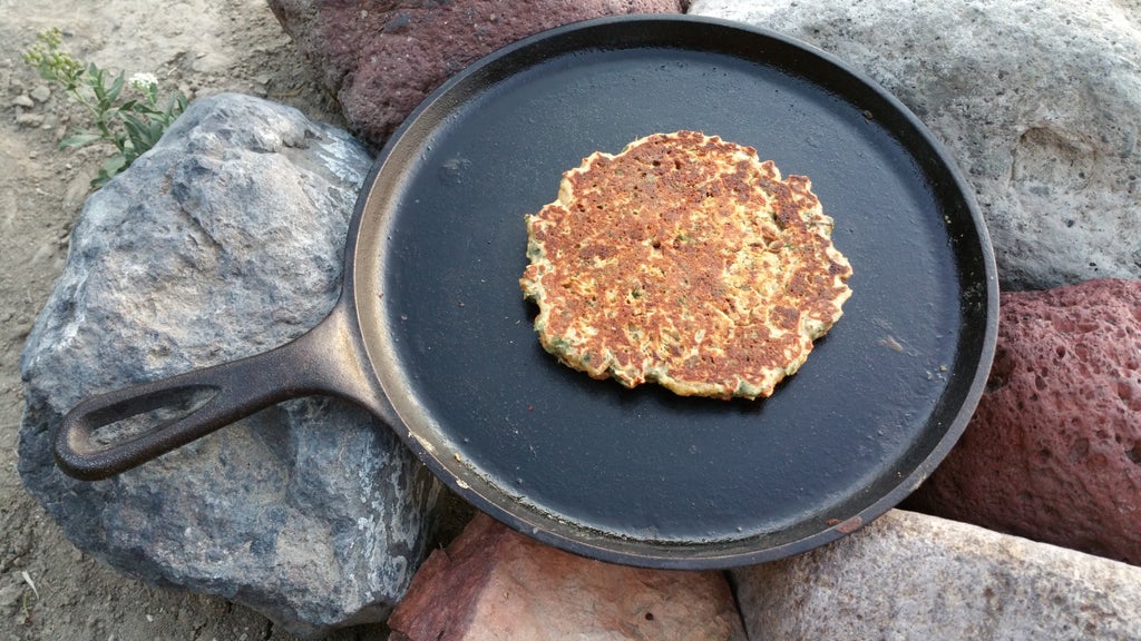 鹰嘴豆平底锅面包