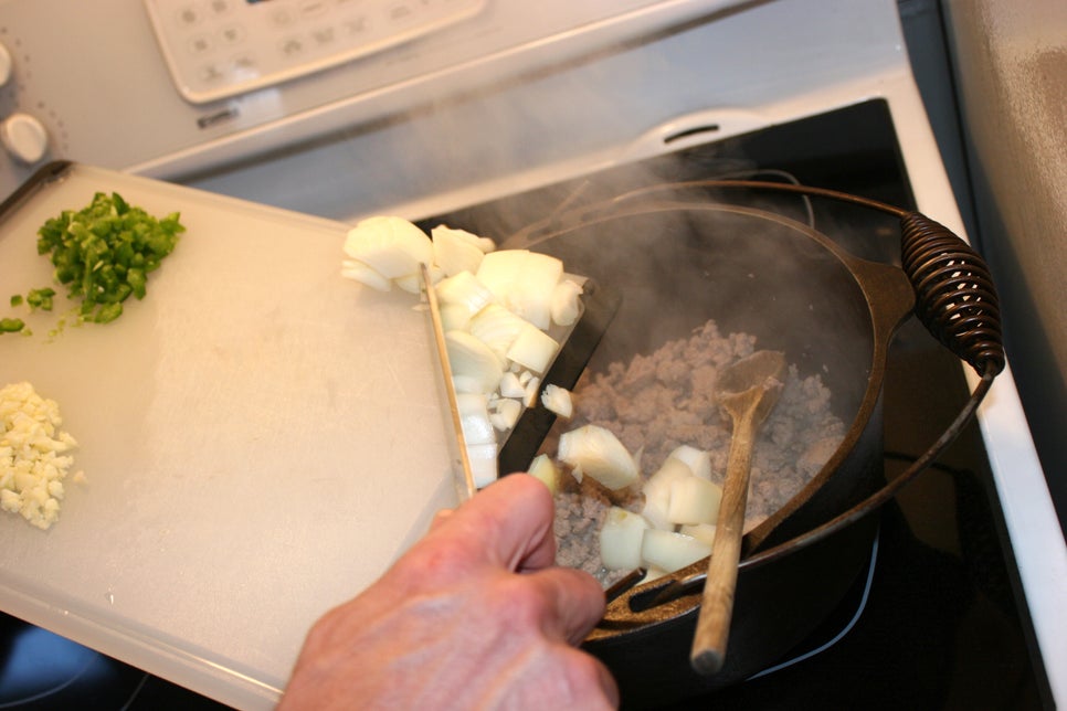 加入蒜与洋葱