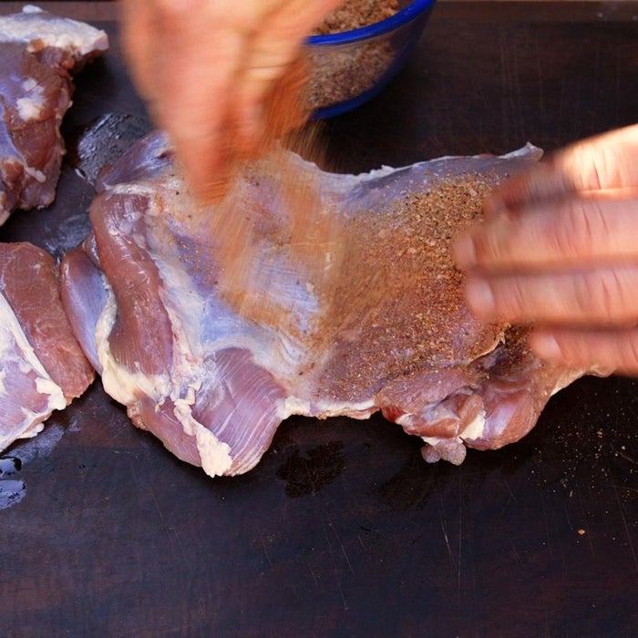 第三步：准备火鸡大腿