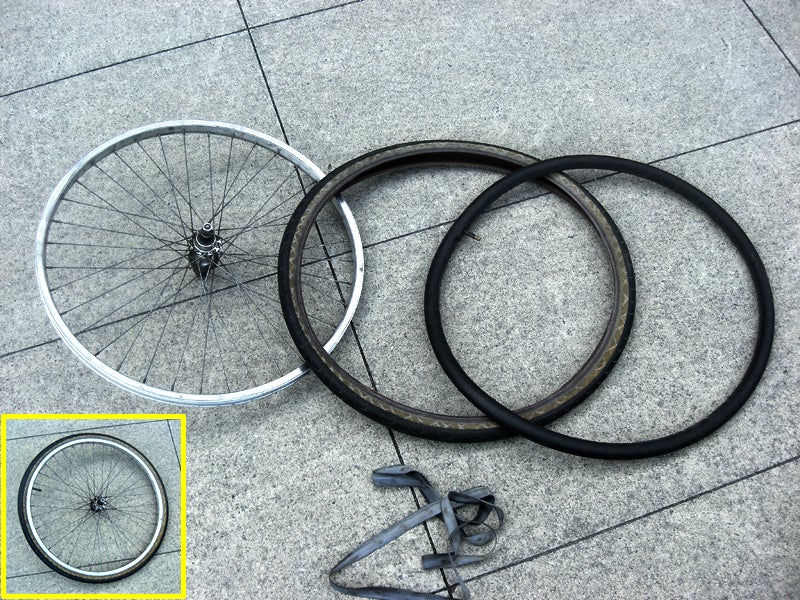 Strip Bicycle Tire