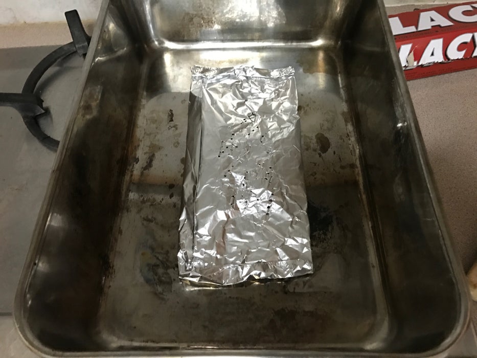 烟熏准备第二步