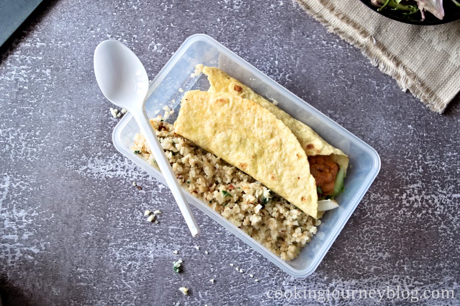 备餐1：午餐-火鸡卷饼