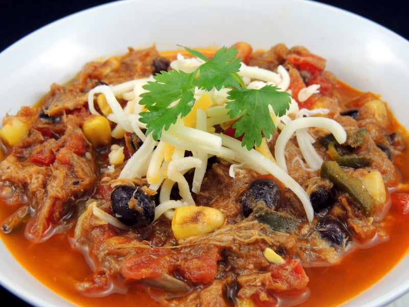 墨西哥辣味手撕猪肉炖菜