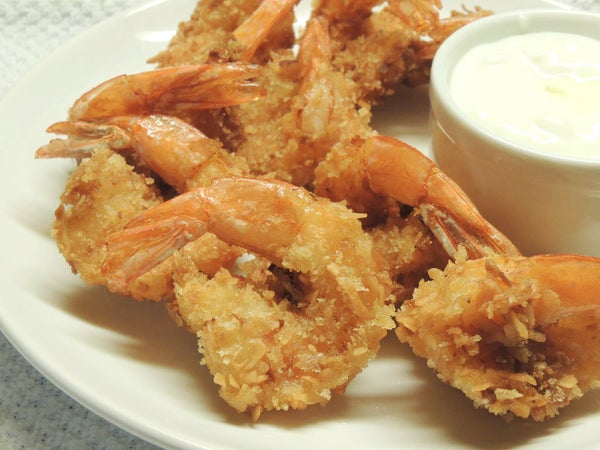 椰子脆皮虾（仿红龙虾餐厅）