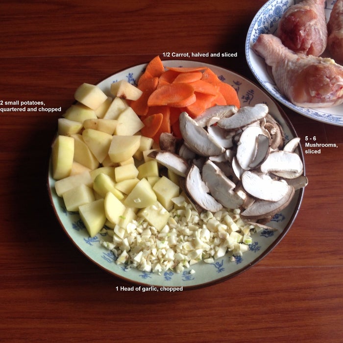 步骤1：准备食材