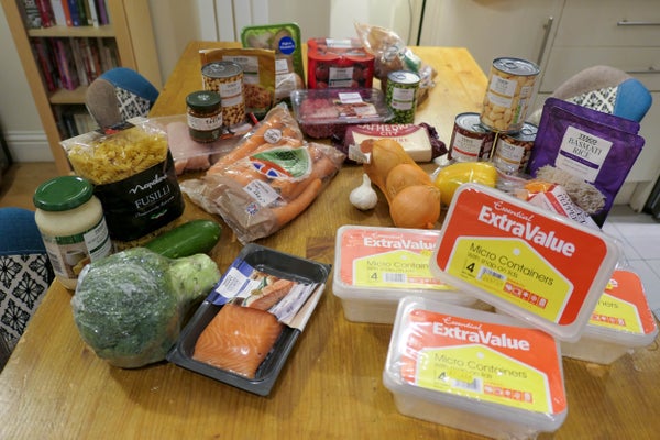 Organise Your Ingredients by Meals