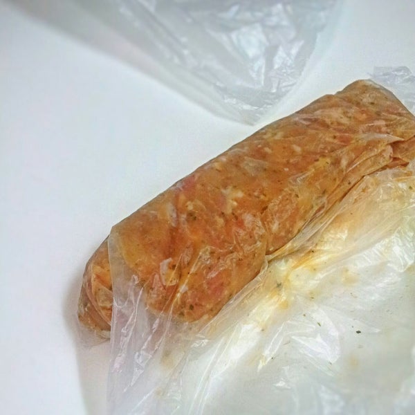 塑形成圆柱体冷冻保存