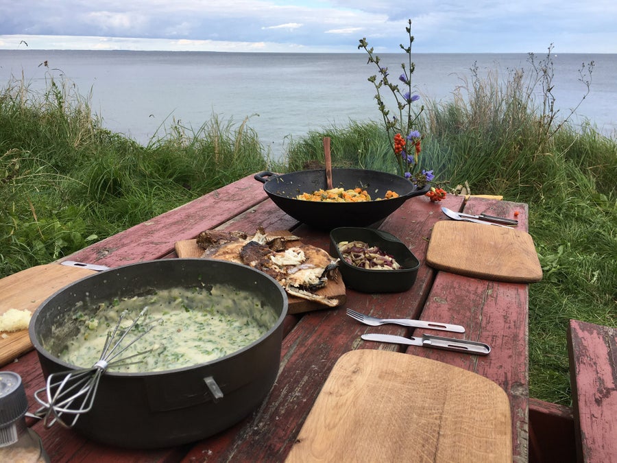 水下捕猎与原始美味！