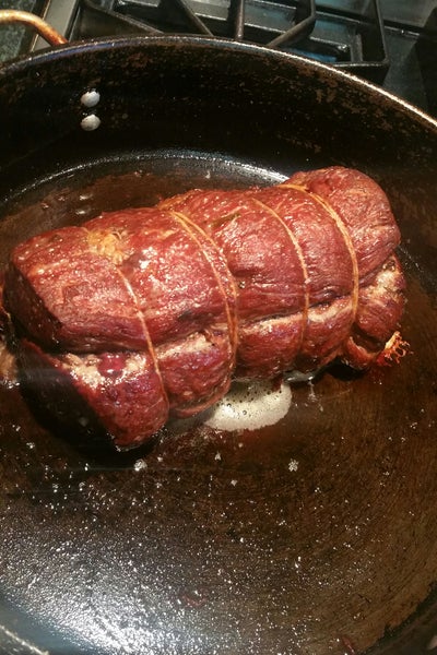 烘烤、醒肉、切片与装盘