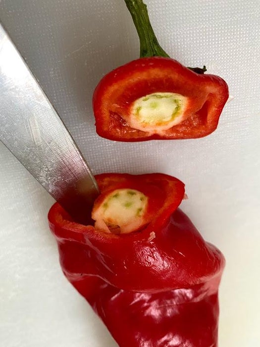 处理甜椒鹰嘴豆