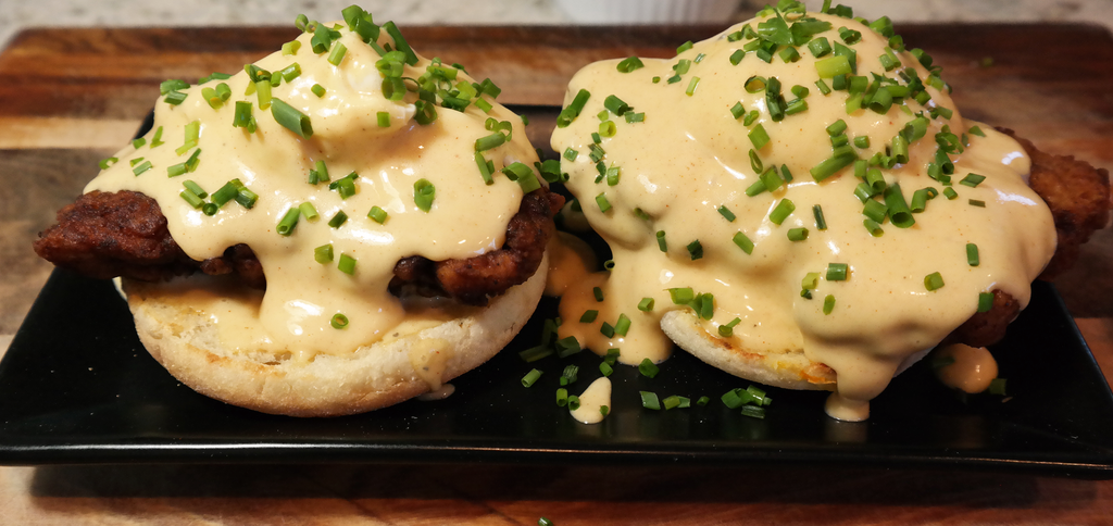 鸡排炸牛排班尼迪克蛋