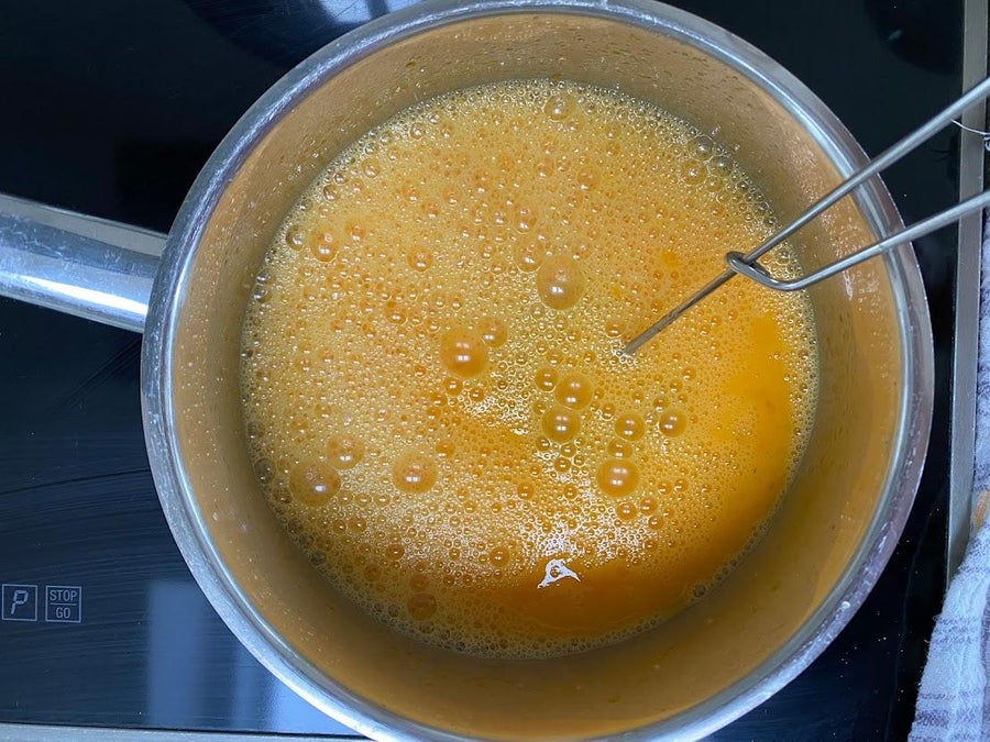 制作卡仕达酱 2.