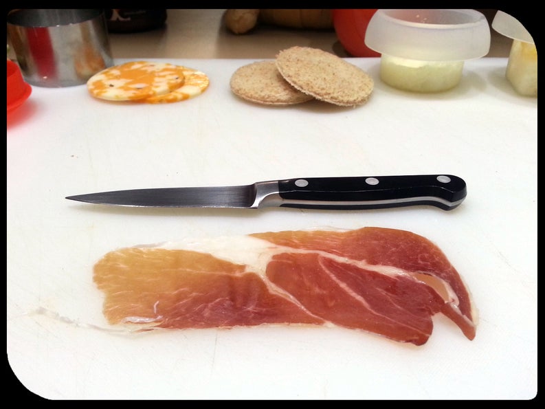 准备伊比利亚火腿