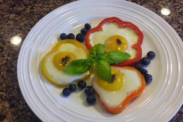 春日彩椒太阳蛋