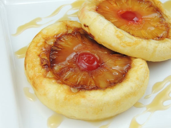 菠萝反转松饼(无麸质)