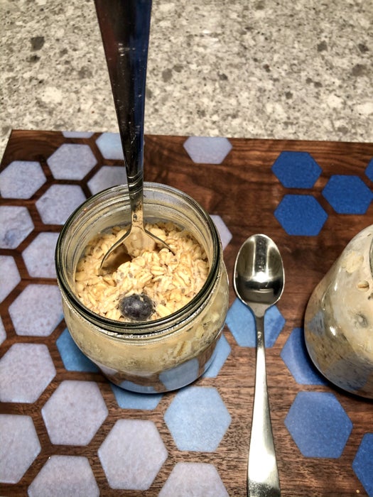 简易早餐准备：隔夜燕麦