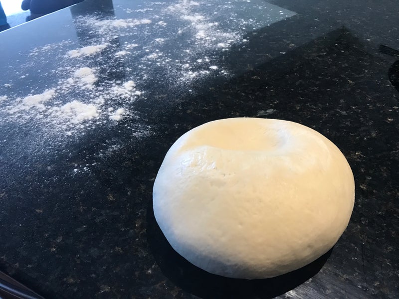 制作可颂酥皮面团