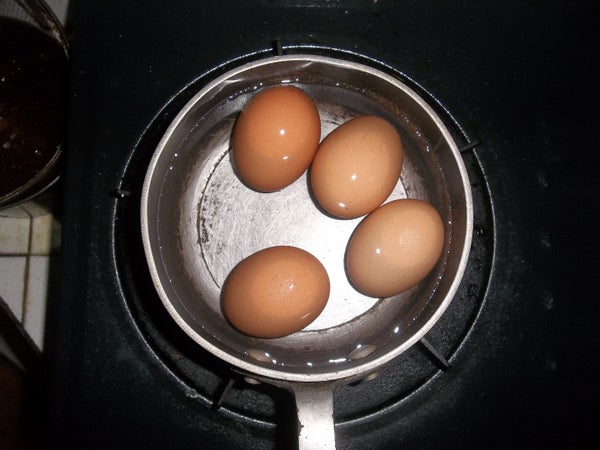 煮蛋剥壳