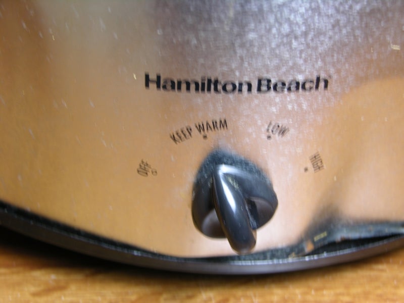 设置慢炖锅水浴