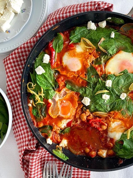 如何制作北非蛋Shakshuka