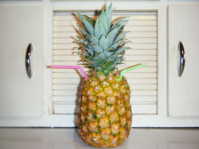 草莓菠萝无酒精鸡尾酒