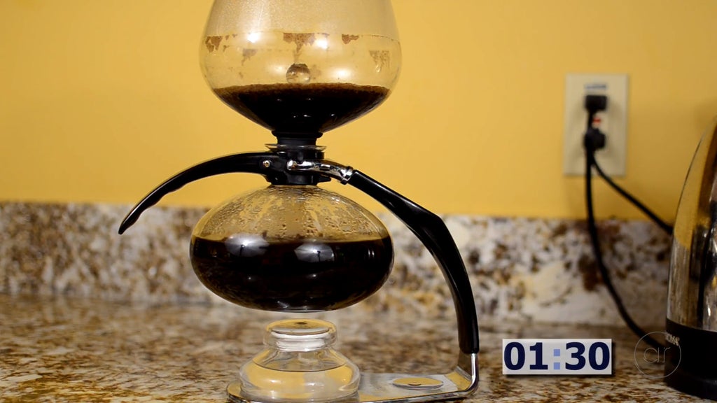 咖啡回流至壶中