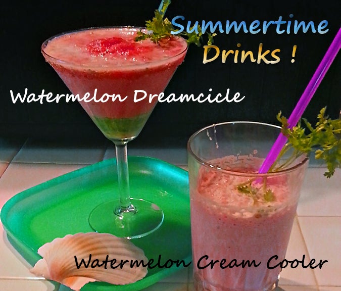 西瓜梦奇乐 & 西瓜奶油冷饮