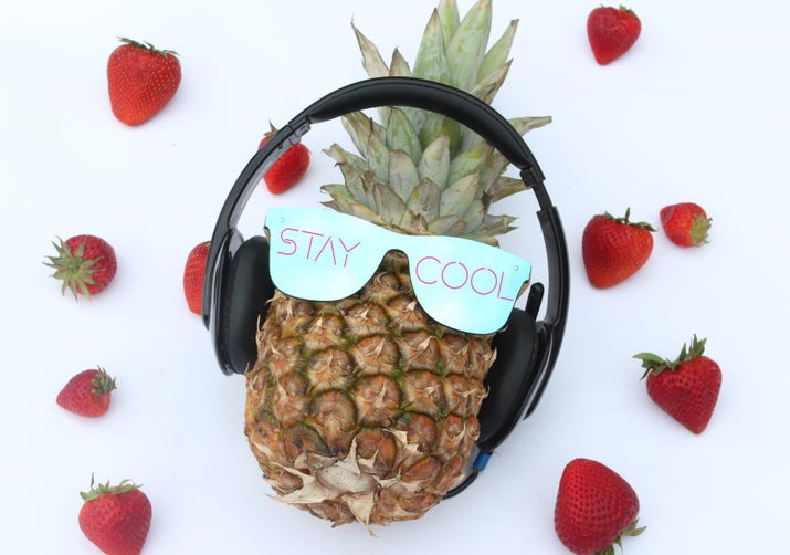 冷冻草莓青柠菠萝代基里酒