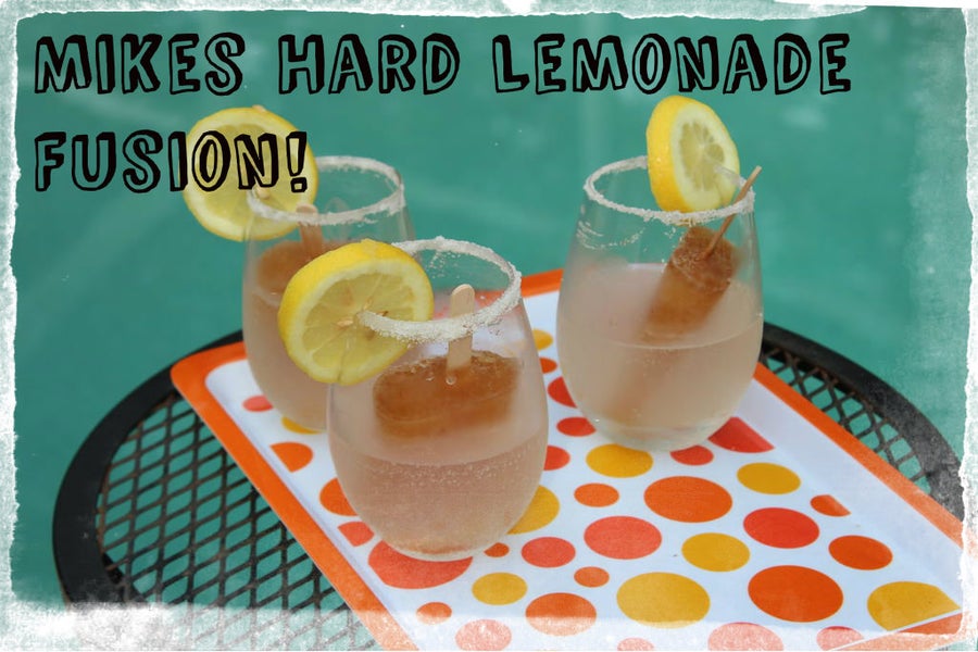 迈克硬柠檬水冰棒特调！